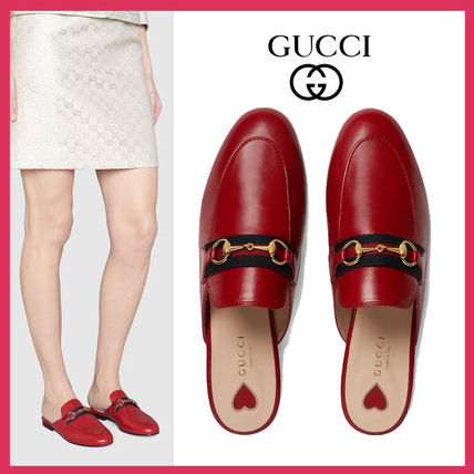 GUCCI 2020 21AW WomenS Princetown Leather Slipper