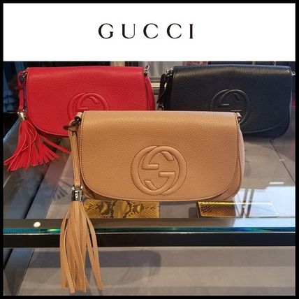 GUCCI Soho Leather Shoulder Bags 