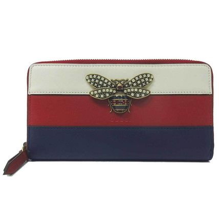 GUCCI Leather Long Wallet Long Wallets 476069 DYWPT 4160 