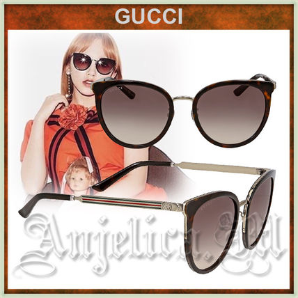 GUCCI 2020 SS Round Sunglasses GG0077SK 003 56 