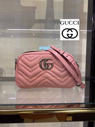 GUCCI GG Marmont 2020 SS Gg Marmont Small Matelasse Shoulder Bag
