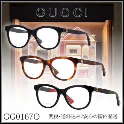 GUCCI Unisex Oval Eyeglasses 