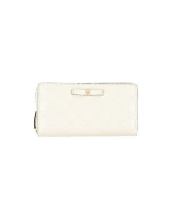GUCCI GG Supreme Calfskin Street Style Long Wallet Long Wallets 