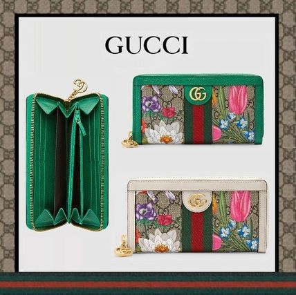 GUCCI Ophidia Ophidia Gg Zip Around Wallet