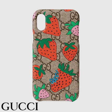 GUCCI GG Supreme Smart Phone Cases 