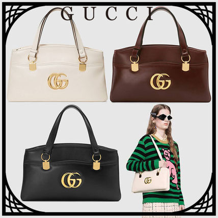 GUCCI Arli 2019 Cruise Casual Style Unisex Blended Fabrics Studded 2WAY Leather