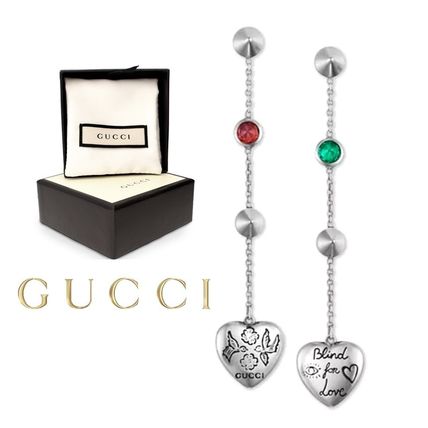 GUCCI Costume Jewelry Casual Style Studded Chain Party Style 