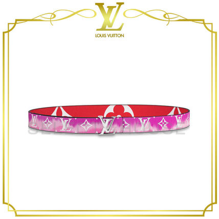 Louis Vuitton 2020 SS Monogram Leather Belts