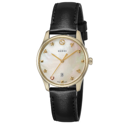 GUCCI Round Quartz Watches Analog Watches GU