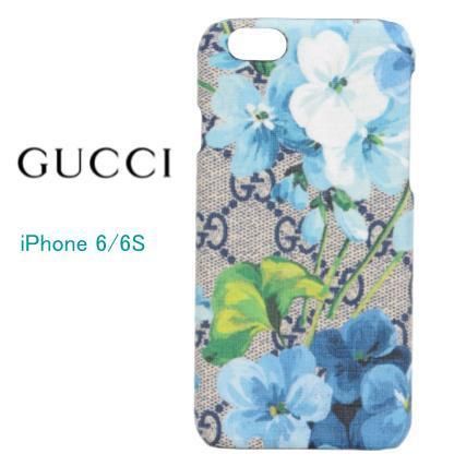 GUCCI Flower Patterns Leather Logo Smart Phone Cases 