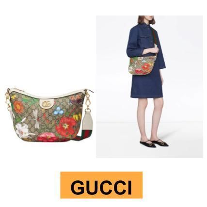GUCCI 2020 21AW Gg Flora Shoulder Bag