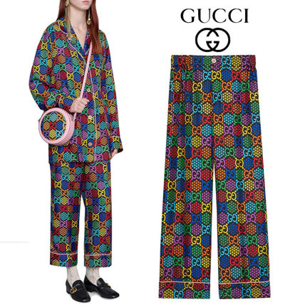 GUCCI 2020 21AW Silk LoungeSleepwear