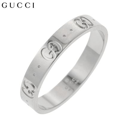 GUCCI 2020 SS Unisex 18K Gold Rings 