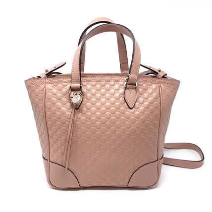 GUCCI 2020 SS Leather Logo Shoulder Bags