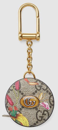 GUCCI Ophidia 2020 SS Unisex Canvas KeychainsBag Charms 