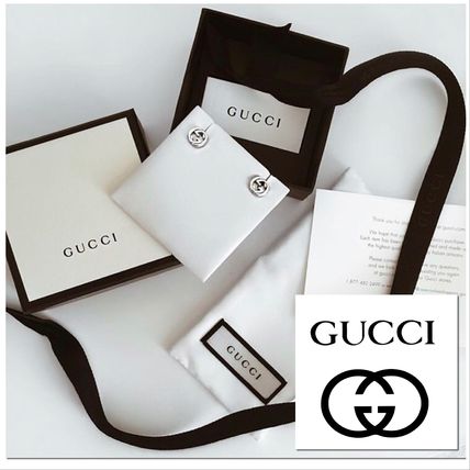 GUCCI 2018 19AW Formal Style Earrings 