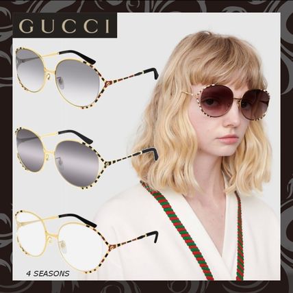 GUCCI 2019 20AW Round Sunglasses 