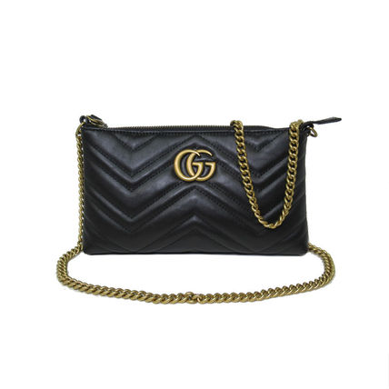 GUCCI GG Marmont Gg Marmont Mini Chain Bag