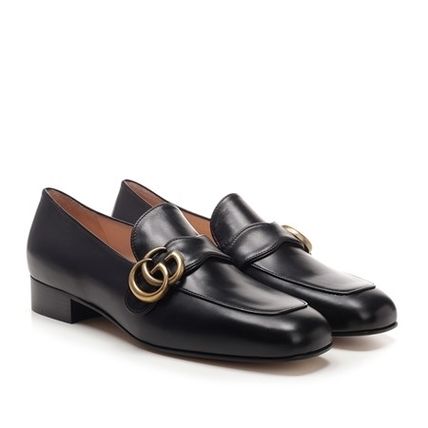 GUCCI 2020 SS Leather Loafer With Double