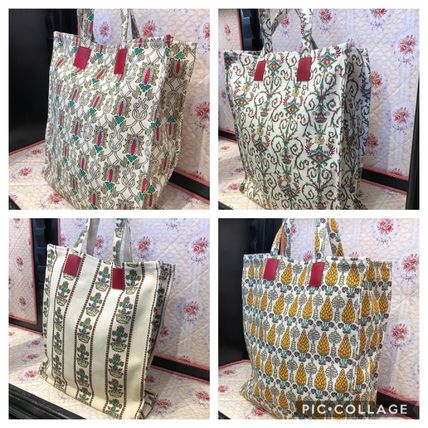 GUCCI Other Animal Patterns Logo Totes 