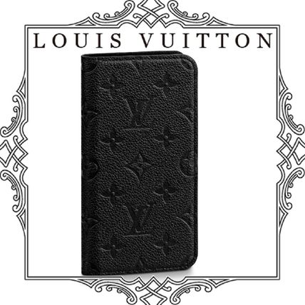 Louis Vuitton MONOGRAM EMPREINTE 2020 SS Monogram Unisex Leather iPhone 11 Smart Phone Cases