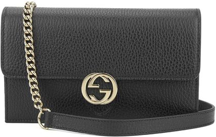 GUCCI 2020 Cruise Gg Marmont Leather Mini Chain Bag