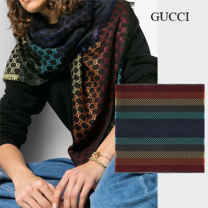 GUCCI 2020 21AW KnitFur Scarves