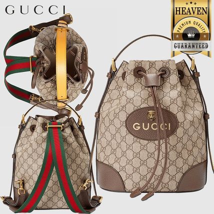 GUCCI GG Supreme 2020 SS Neo Vintage Gg Supreme Backpack