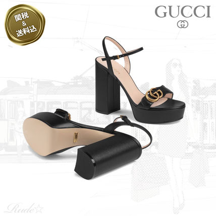 GUCCI 2020 SS Platform Sandal With Double