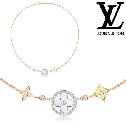 Louis Vuitton 2020 SS Idylle Blossom Xl Necklace 3 Golds And Diamonds