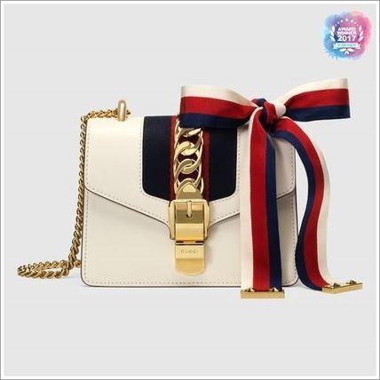 GUCCI Sylvie 2019 SS Sylvie Leather Mini Chain Bag