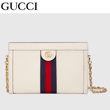 GUCCI Ophidia 2WAY Bi color Leather Shoulder Bags 
