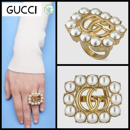 GUCCI 2020 21AW Costume Jewelry Casual Style Unisex Initial Street Style 