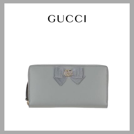 GUCCI 2020 SS Calfskin Leather Long Wallet Long Wallets 
