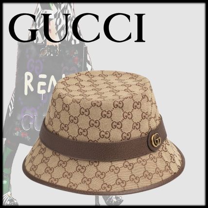 GUCCI 2019 20AW Gg Canvas Fedora