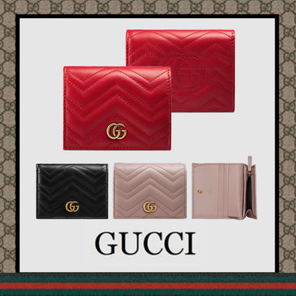 GUCCI GG Marmont Gg Marmont Card Case Wallet