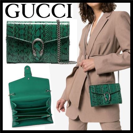 GUCCI Dionysus 2019 SS Dionysus Gg Supreme Chain Wallet