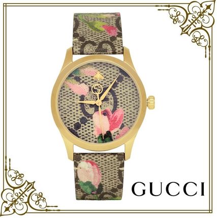 GUCCI 2019 20AW Blended Fabrics Leather Stainless