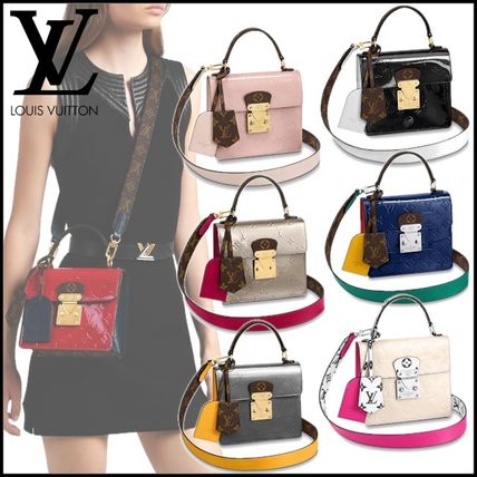 Louis Vuitton MONOGRAM VERNIS Spring Street Handbag