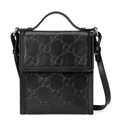 GUCCI 2020 SS Casual Style Unisex 2WAY Leather Party Style Elegant Style 