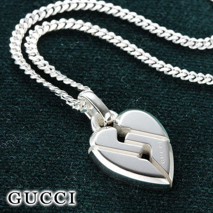 GUCCI 2019 SS Unisex Silver NecklacesPendants 