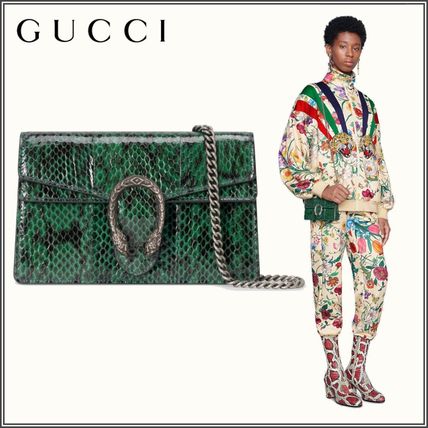 GUCCI Dionysus Dionysus Super Mini Snakeskin Bag