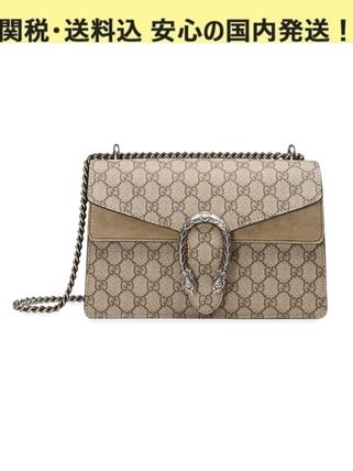 GUCCI GG Marmont Elegant Style Logo Shoulder Bags 