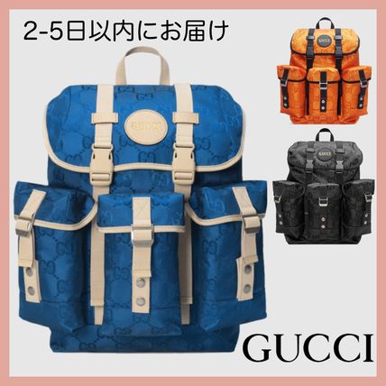 GUCCI Logo Backpacks 