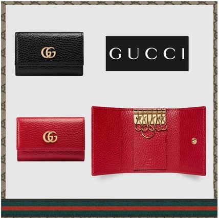 GUCCI GG Marmont Gg Marmont Leather Key Case