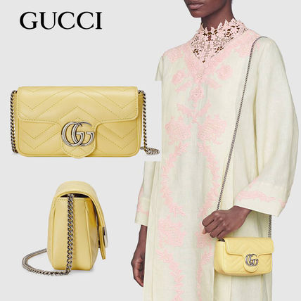 GUCCI 2020 SS Casual Style Calfskin Street Style 2WAY Party Style 