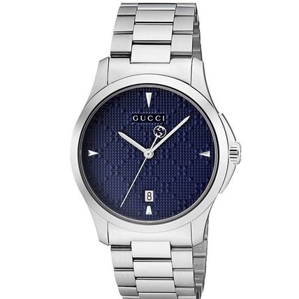 GUCCI Unisex Quartz Watches Analog Watches YA1264025A 