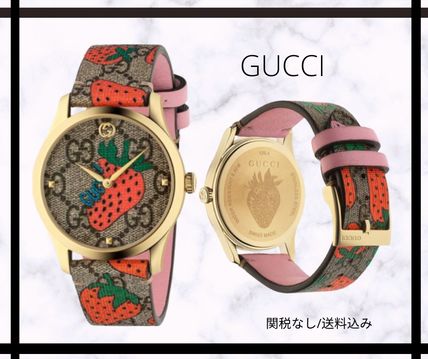 GUCCI Casual Style Blended Fabrics Square Party Style Office Style 