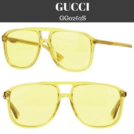 GUCCI 2018 19AW Square Sunglasses 