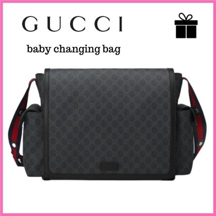 GUCCI GG Supreme 2020 21AW Gg Supreme Diaper Bag 495909 K5RLN 1095 